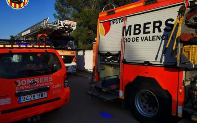 Unidades de los Bomberos de Valencia