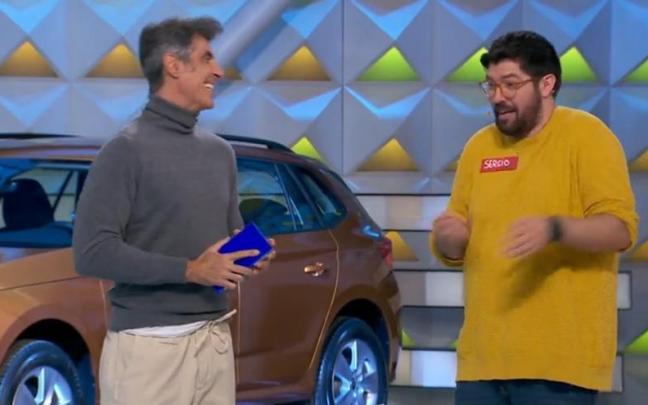 Jorge Fernández y Sergio, tras el panel final.