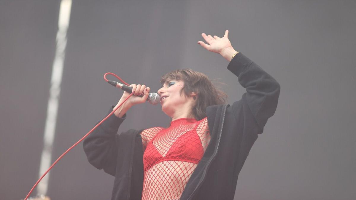 Zahara, durante el &uacute;ltimo BBK Live.