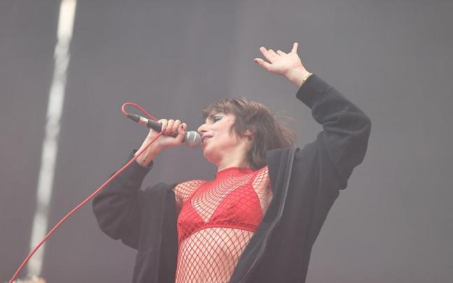 Zahara, durante el &uacute;ltimo BBK Live.