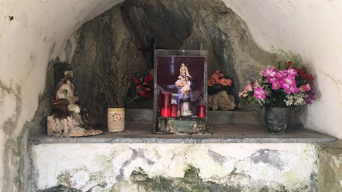 La virgen de las Nieves de Gorbeia.