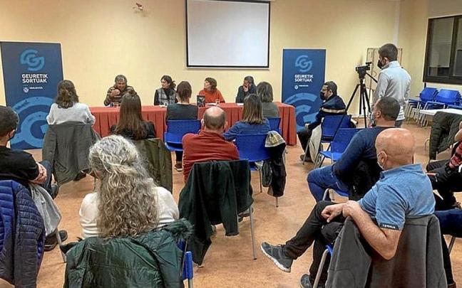 Foto de archivo de una presentación que tuvo lugar en la Sala Lanton de Lodosa.