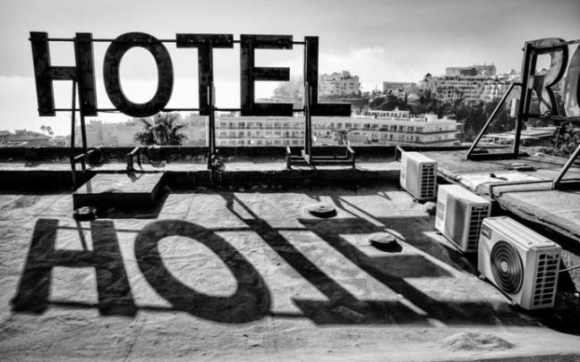 Azotea de un hotel. Azotea de un hotel.