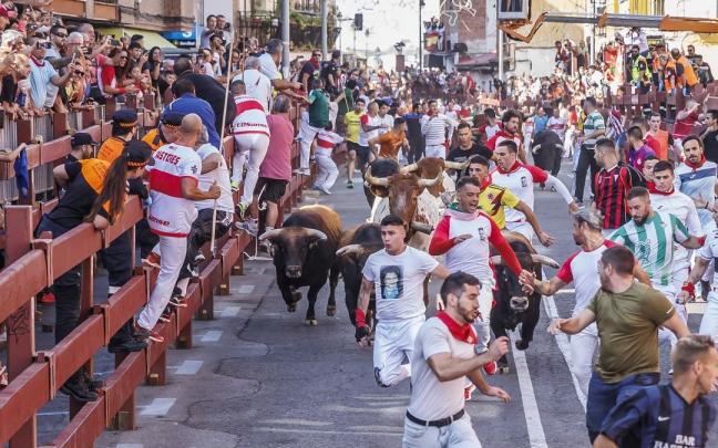 Encierro de las fiestas de San Sebastián de los Reyes. Encierro de las fiestas de San Sebastián de los Reyes.