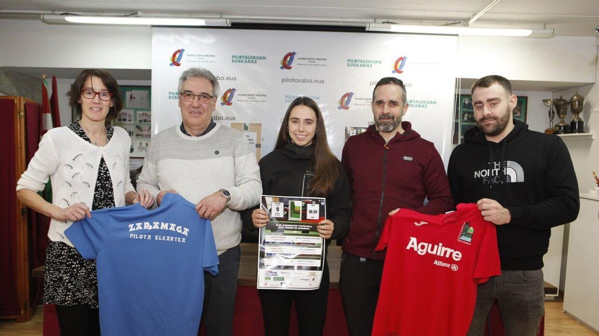 El torneo ha sido presentado esta tarde en la sede de la Federación alavesa de pelota