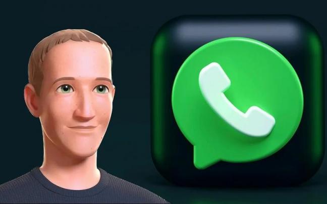 El avatar de Mark Zuckeberg para el servicio de mensajería de Meta.