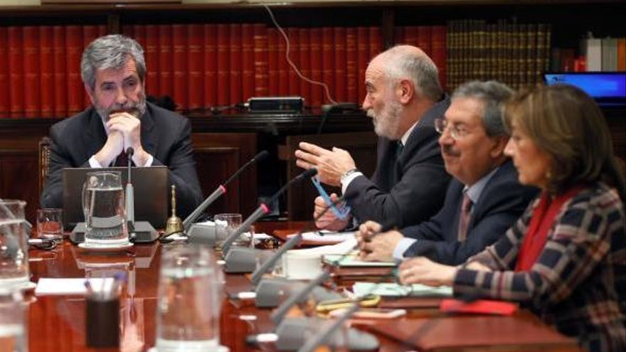 El Consejo General del Poder Judicial lleva tres años en funciones.