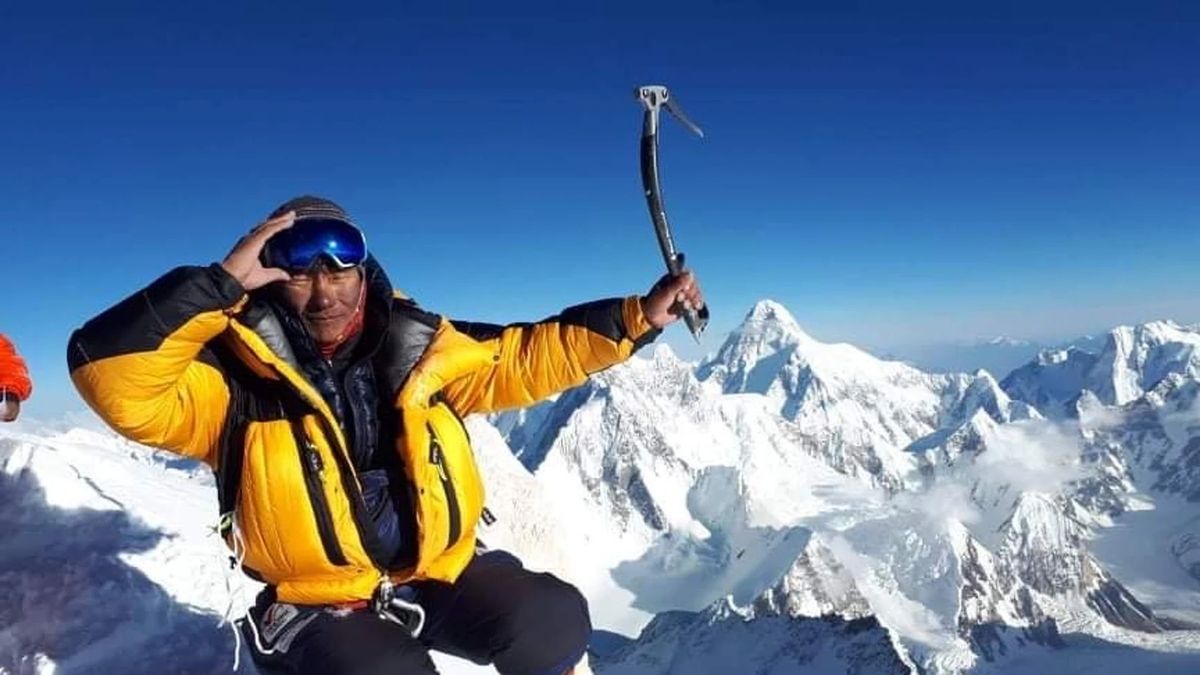 El nepalí Sanu Sherpa se convirtió en el primer escalador en coronar por segunda vez los catorce ochomiles