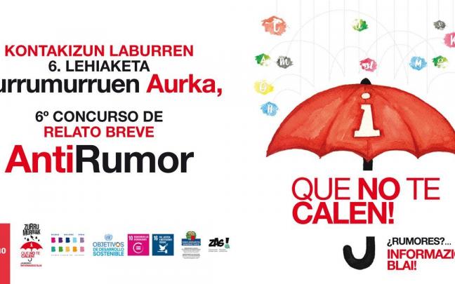 Kontakizun laburren lehiaketaren kartela.