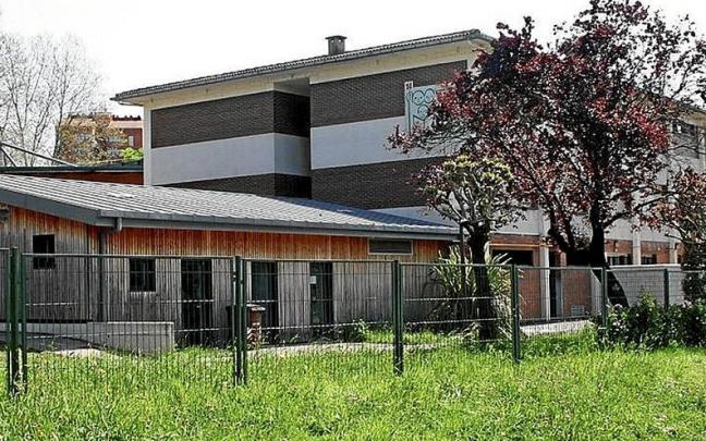 Ikastola Landaberri, uno de los lugares elegidos para la instalación. Ikastola Landaberri, uno de los lugares elegidos para la instalación.