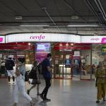 Oficina de ventas de Renfe.