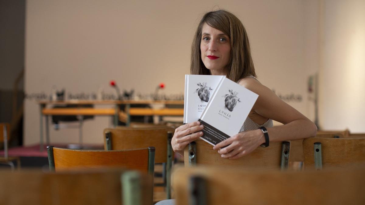 La ilustradora Maite Mutuberria.