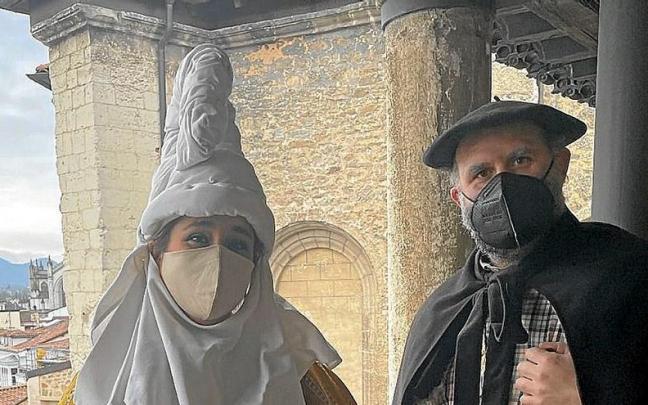 Ilusioz betetako Olentzero eta Mari Domingi itzuli dira. | ARGAZKIA: DNA