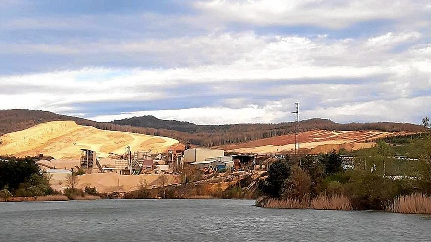 La cantera de Laminoria, donde se prevé ubicar el nuevo parque eólico.