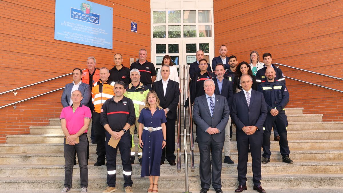 Acto de agradecimiento en Txurdinaga