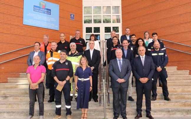 Acto de agradecimiento en Txurdinaga