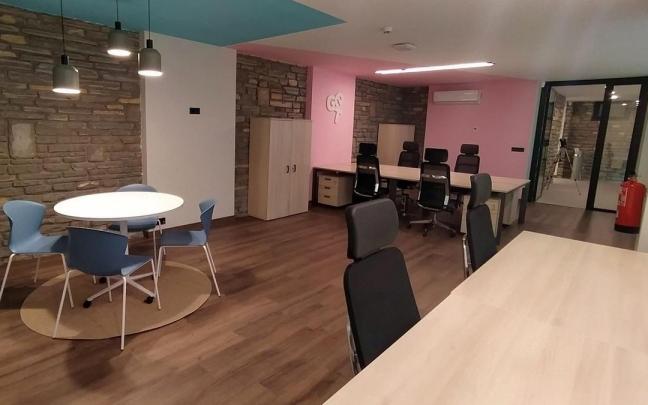 Uno de los espacios del centro de emprendimiento cultural y creativo. Uno de los espacios del centro de emprendimiento cultural y creativo.