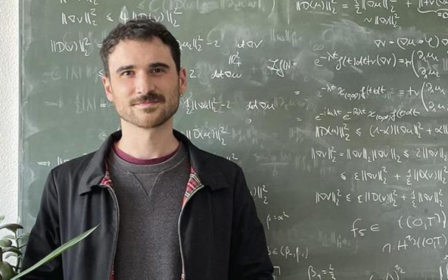 Iker de las Heras, investigador del Departamento de Matemáticas de la UPV/EHU. Iker de las Heras, investigador del Departamento de Matemáticas de la UPV/EHU.