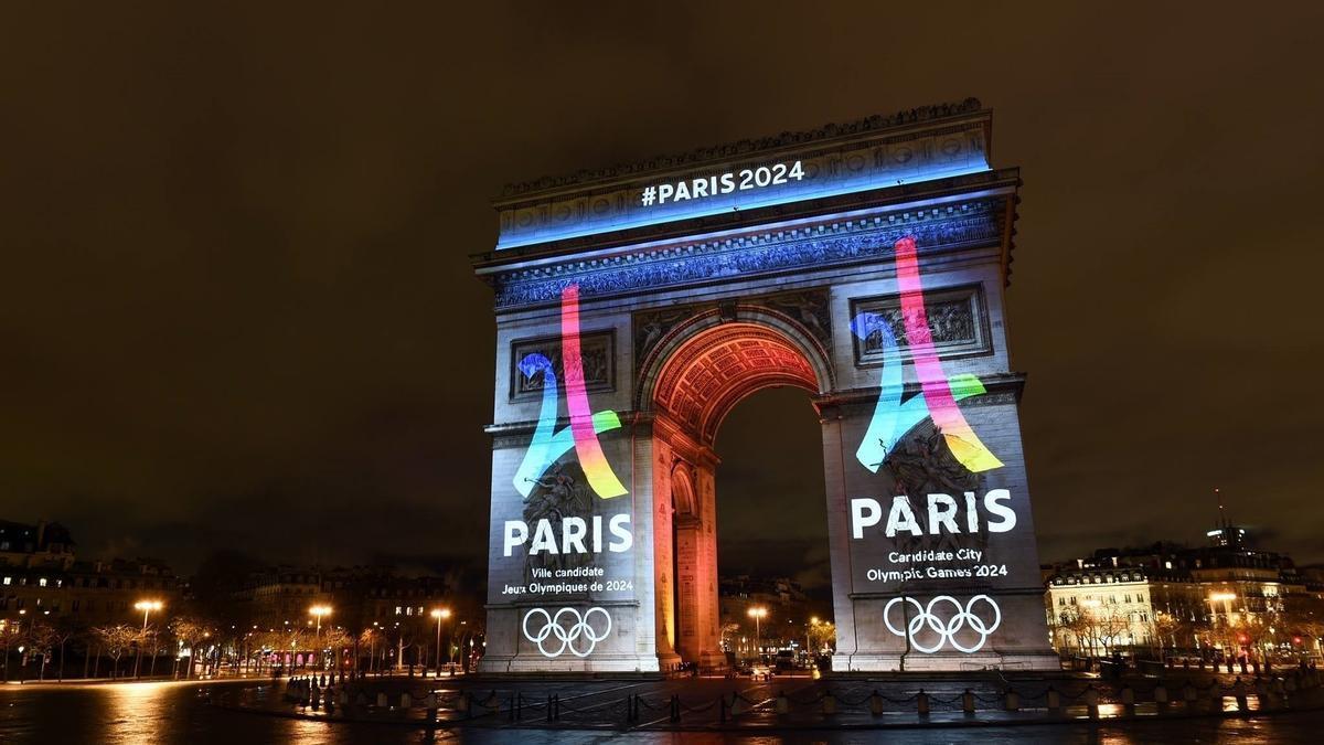 Anuncio de los Juegos Olímpicos de París de 2024.