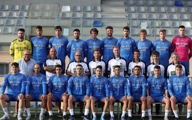Foto de plantilla del Valle de Egüés para esta temporada. Foto de plantilla del Valle de Egüés para esta temporada.