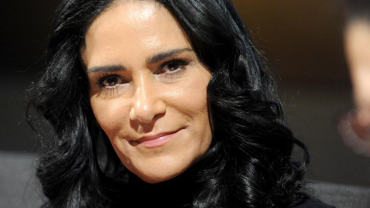 Lydia Cacho, durante un festival literario celebrado en Bilbao.