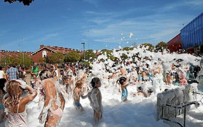 Habrá fiesta de la espuma el domingo 11 y el sábado 17. | FOTO: DEIA