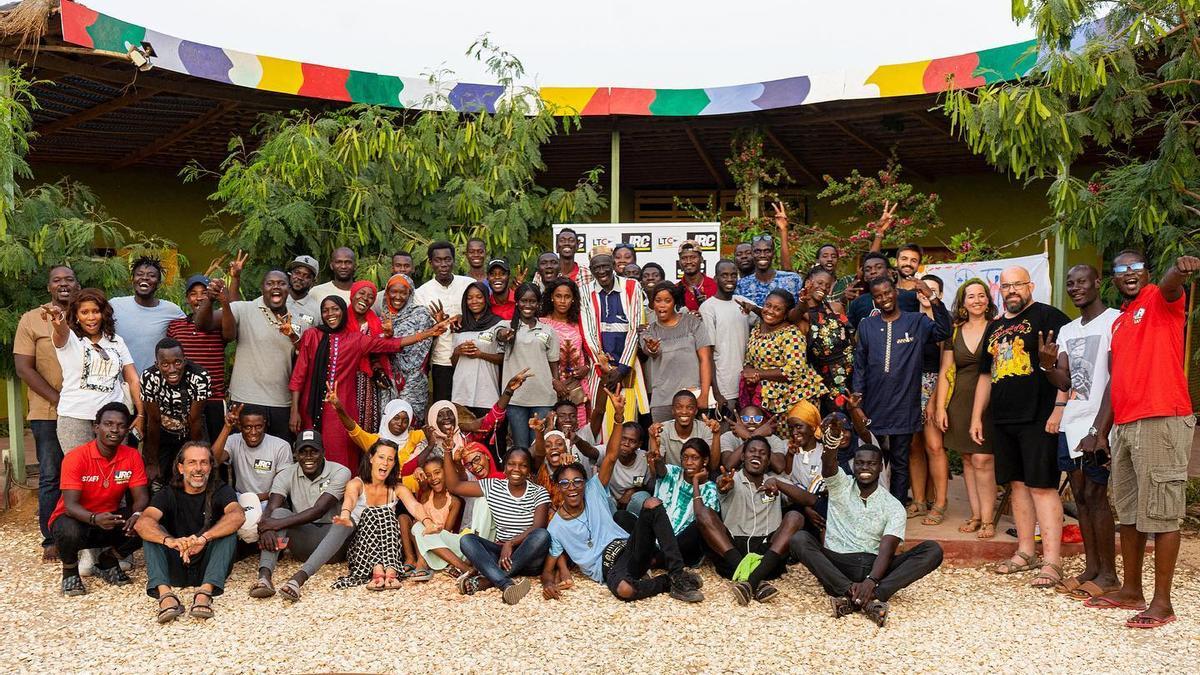 Integrantes del proyecto de Mundu Bat en Senegal.
