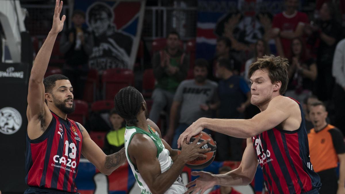 El Baskonia hizo gala de su mejor versión defensiva ante el Zalgiris