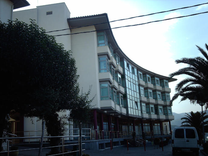 Imagen de archivo de la residencia Petra Lekuona de Oiartzun, donde ahora mismo hay 9 positivos