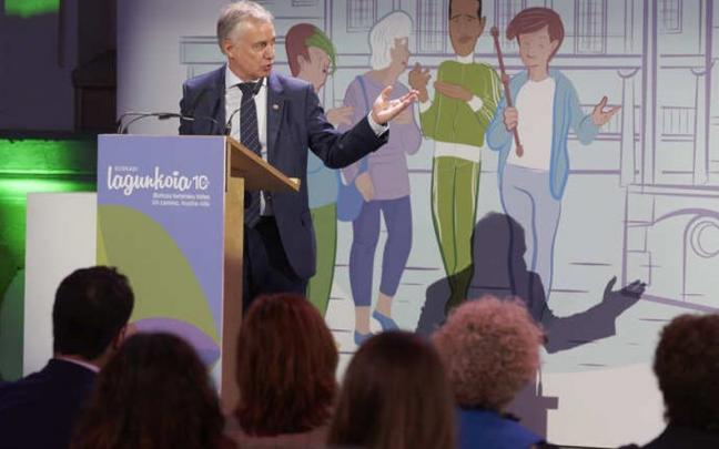 Urkullu participa en la conmemoraci&oacute;n del d&eacute;cimo aniversario de Euskadi Lagunkoia.