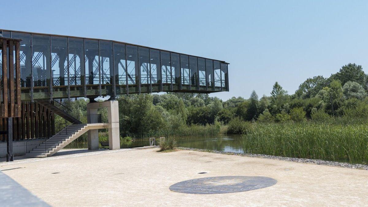 Ataria, el centro de interpretación de la naturaleza en Salburua.