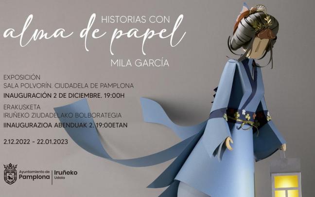 ‘Historias con alma de papel’, exposición de Mila García. ‘Historias con alma de papel’, exposición de Mila García.