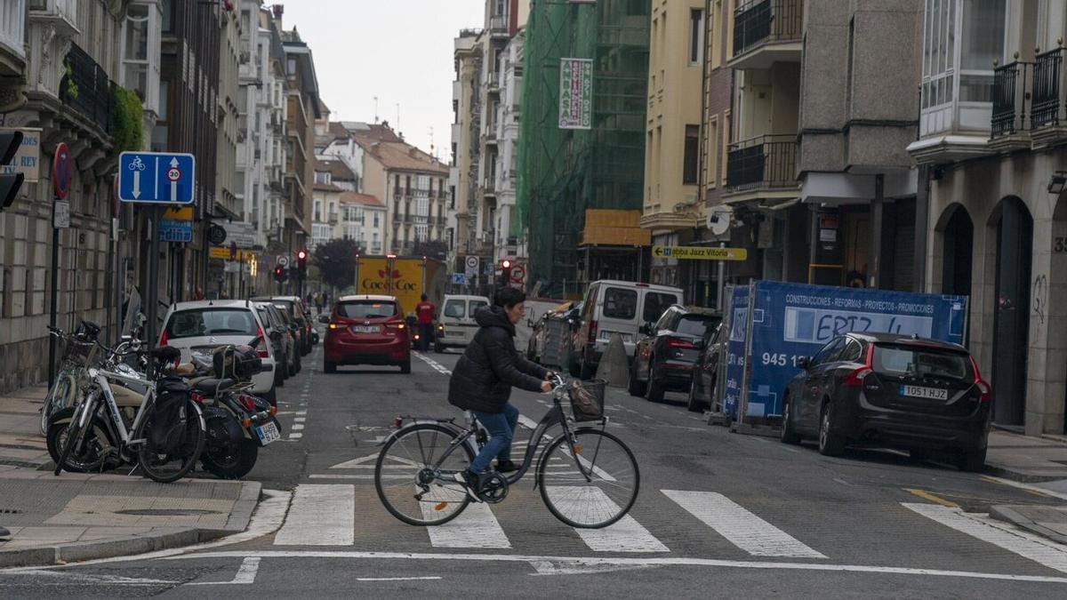 Las obras permitirán conectar en bicicleta Aranbizkarra con Salburua