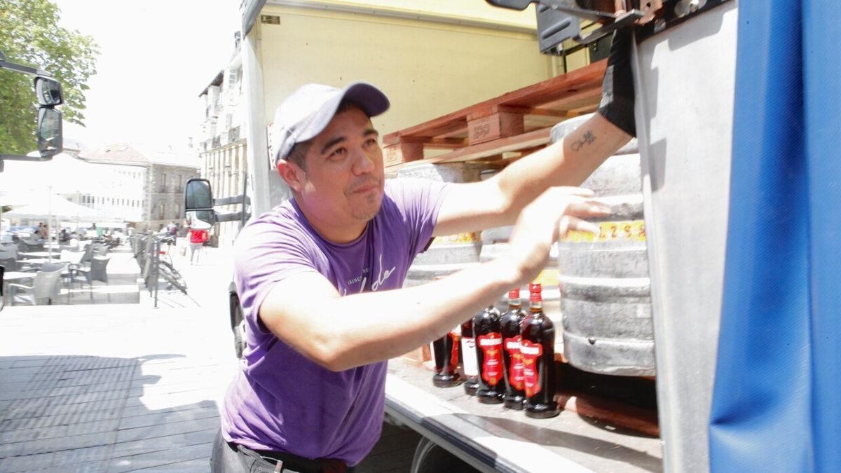 Trabajar bajo el sol en Vitoria