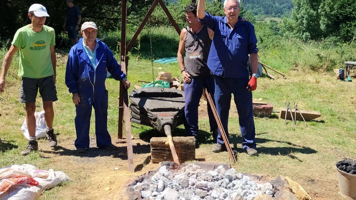 Una haizeola en Abanto prende estudios sobre el mineral de hierro