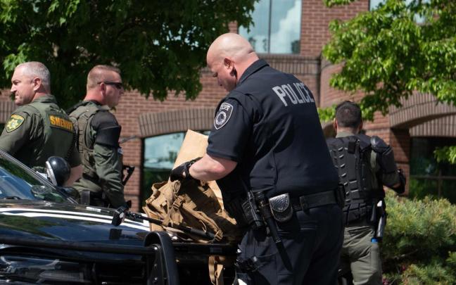 Policía de Idaho, en Estados Unidos.