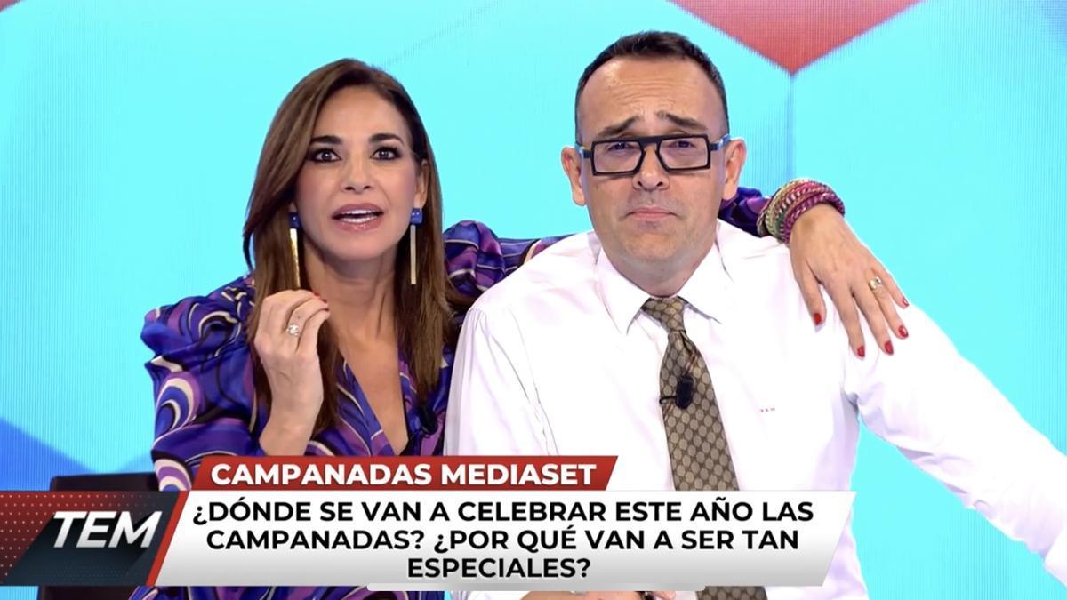 Mariló Montero y Risto Mejide anuncian que darán las Campanadas desde Torrejón de Ardoz.