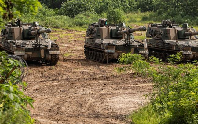 El Ejército estadounidense se prepara mediante simulacros antes de las maniobras conjuntas con Corea del Sur. El Ejército estadounidense se prepara mediante simulacros antes de las maniobras conjuntas con Corea del Sur.