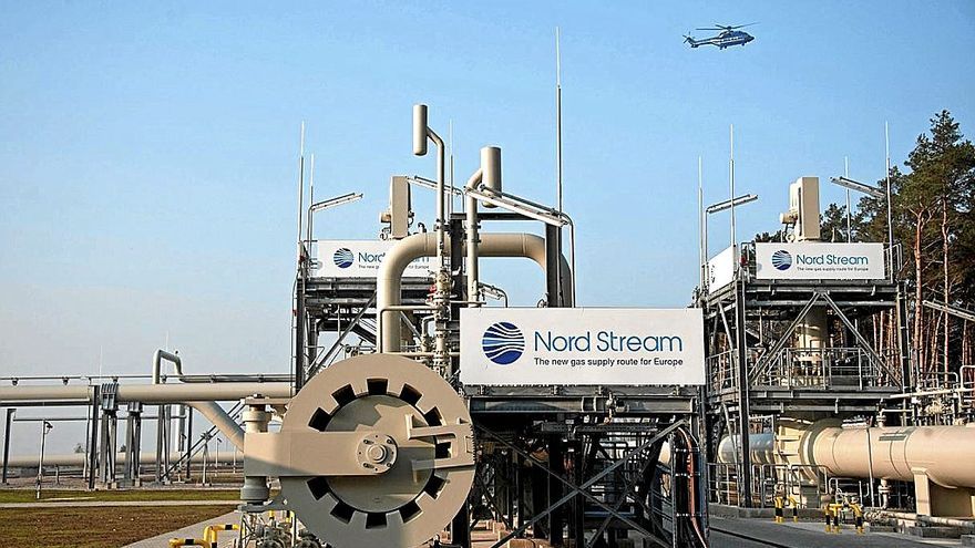 Imagen del gasoducto &lsquo;Nord Stream&rsquo; a su paso por Lubmin, en Alemania. | FOTO: AFP