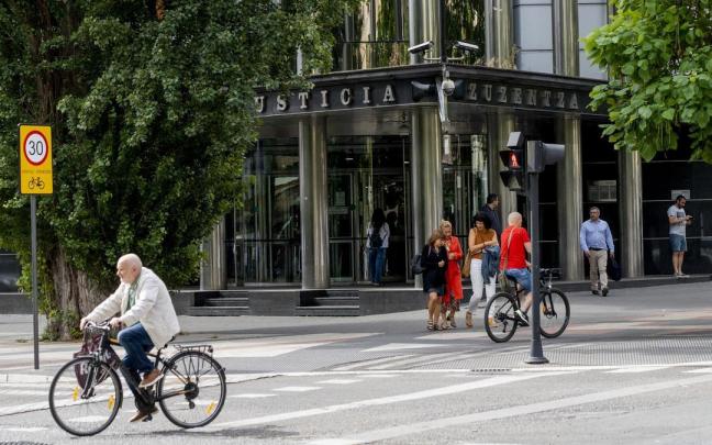 Exterior del Palacio de Justicia