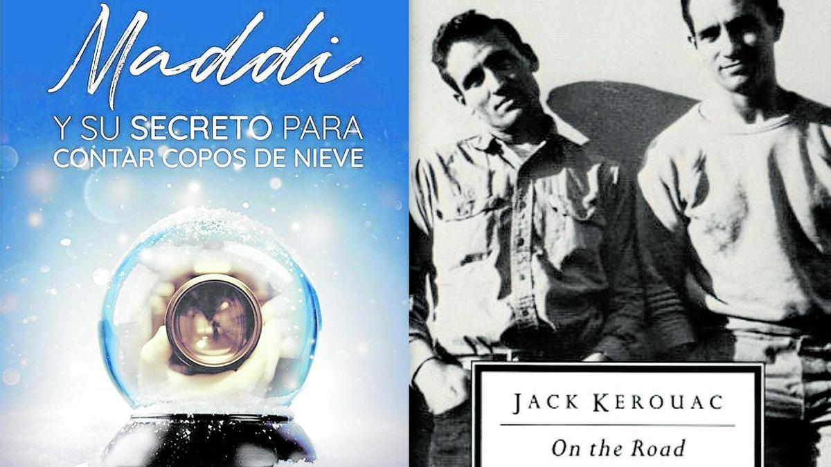 Los ejemplares de Iria Blake ('Maddie y su secreto para contar copos de nieve') y Jack Kerouac ('On the road').