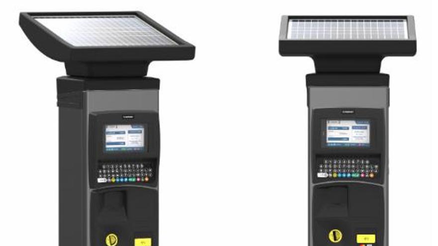 Los nuevos parquímetros