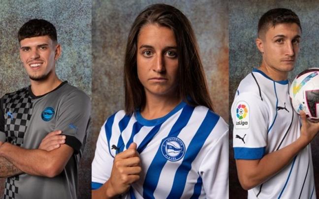 Las nuevas camisetas del Alav&eacute;s