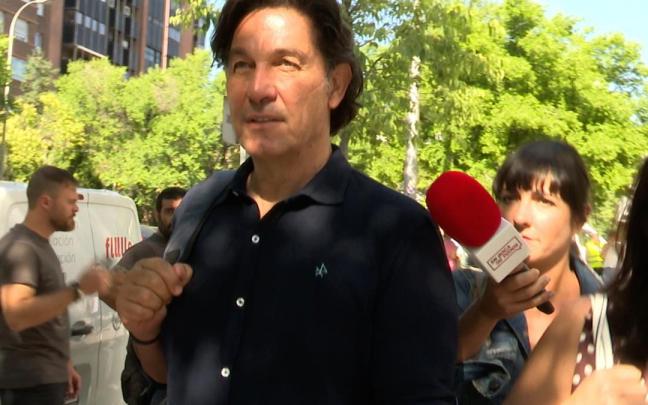 Luis Lorenzo sale de los juzgados de familia, el pasado 6 de julio de 2022. Luis Lorenzo sale de los juzgados de familia, el pasado 6 de julio de 2022.