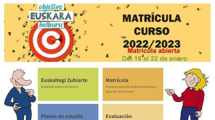 El centro tiene como lema 'objetivo EUSKARA helburu'