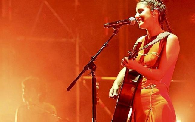 Izaro en los Fueros el pasado mes de agosto.