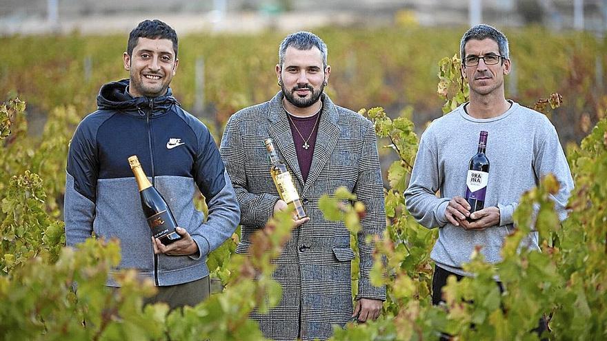 Imanol Ibero, Ibon Ollo y Gorka Pérez