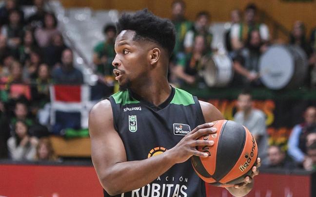 Andrés Feliz, con la camiseta del Joventut. Andrés Feliz, con la camiseta del Joventut.