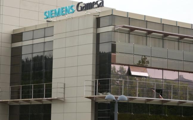 Fachada del edificio de Siemens Gamesa en Zamudio.
