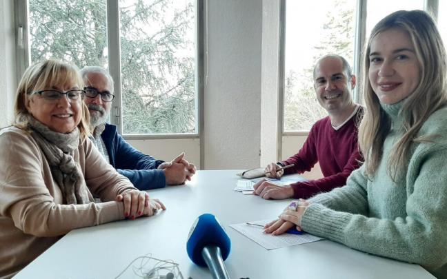 Itziar y Javier han abierto sus hogares a personas como Jana, refugiada ucraniana.